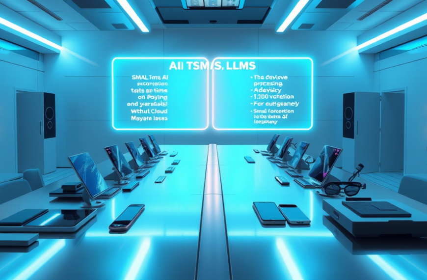 AI 성능의 새로운 시대: 로컬에서 실행 가능한 소형…