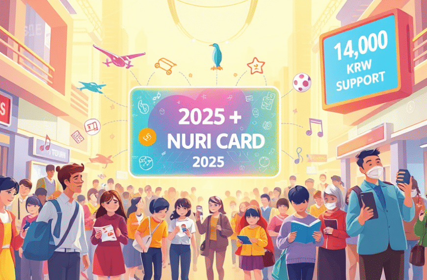 2025 문화누리카드 5가지 변화와 혜택 총정리 지금 바로 신청하세요!