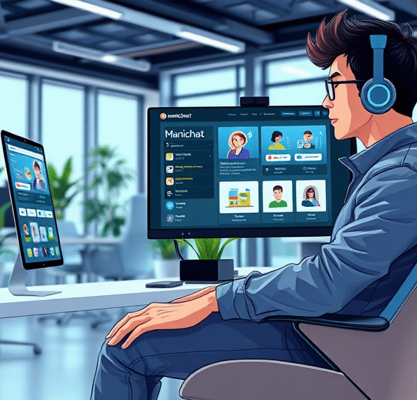 매니챗 자동 DM 설정