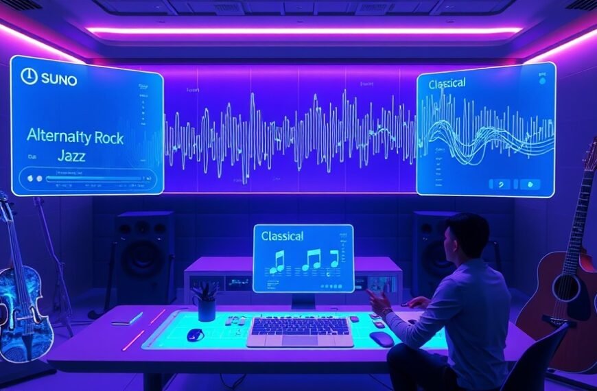 Suno AI 장르 믹스로 즉시 창작…