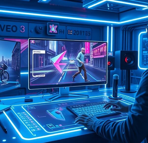 Veo 3 텍스트‑투‑비디오로 2분 만에 영화 같은 영상&hellip;