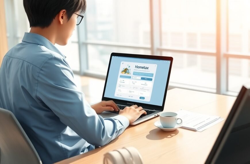 놓치면 손해! 5분 만에 끝내는 홈택스…