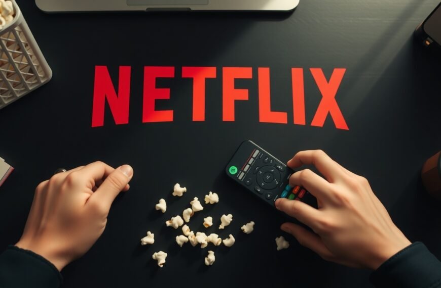 넷플렉스요금 - flat lay of remote control and popcorn on dark background with Netflix logo concept, streaming service subscription plan comparison