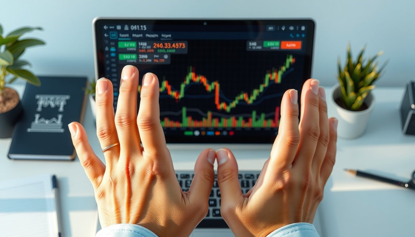 다원넥스뷰 - flat lay of stock market chart, battery technology investment concept, financial data on screen