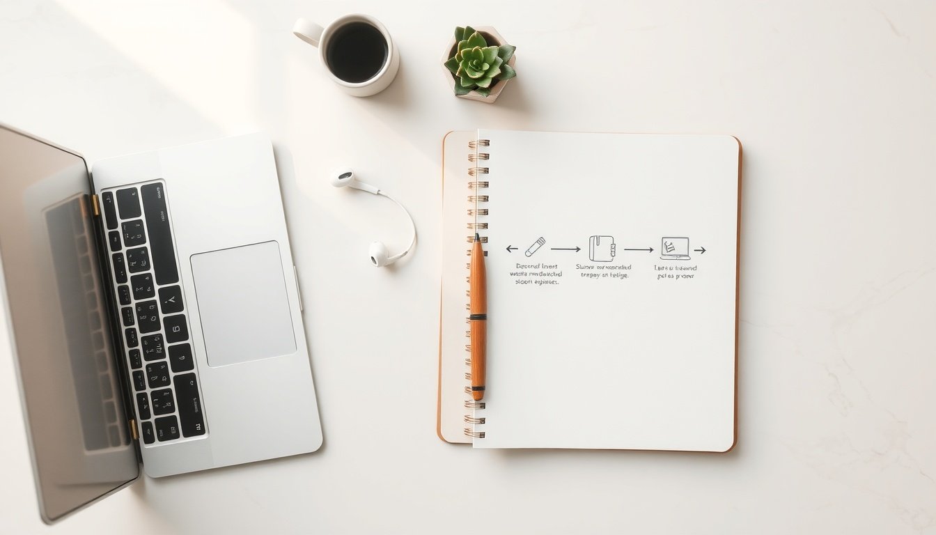 앱 개발 - step-by-step app development process infographic showing three stages on white background, AI app development concept