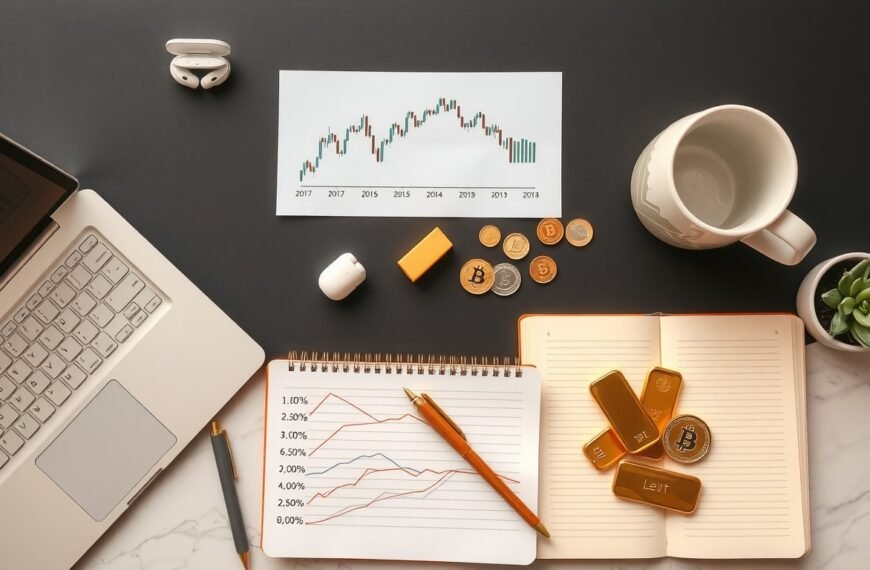 금 투자 - flat lay of gold bars and coins on dark background with investment chart, gold investment concept 2026
