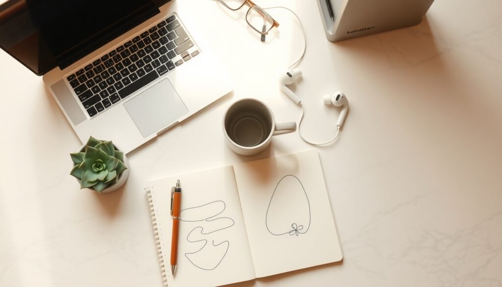 올트먼 삼성전자에 - Sam Altman visiting Samsung Electronics headquarters, AI collaboration meeting concept, flat lay of smartphone and laptop with OpenAI and Samsung logos on white desk