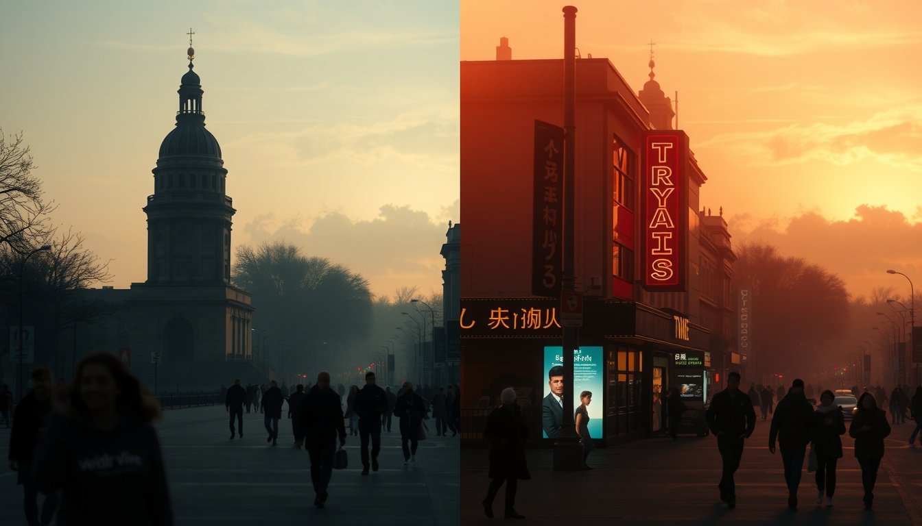 어도비 파이어플라이 무료 - split screen comparison of before and after Adobe Firefly generative fill on product photo, showing background replacement result, flat lay product shot
