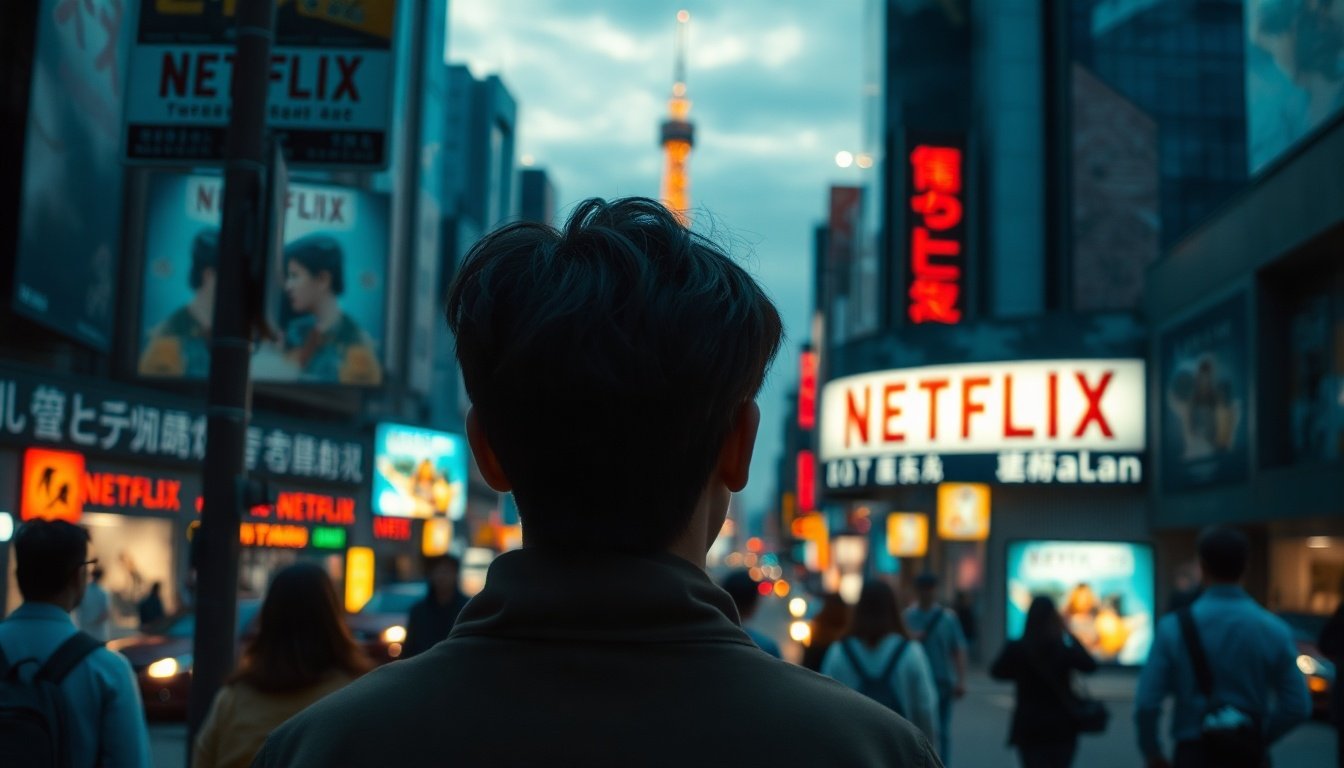 넷플렉스요금 - Korean person upper body shot with face visible, watching Netflix on smart TV in living room, natural hands holding remote control, Netflix subscription comparison
