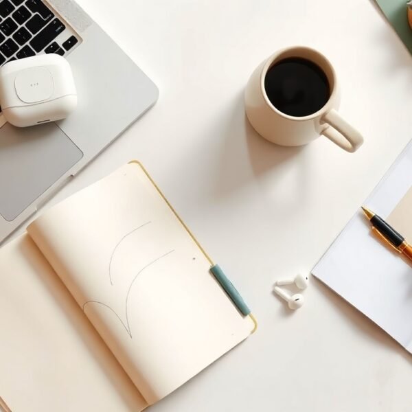 보성군 창업기업 - flat lay of business startup documents and pen on a white desk, Boseong-gun youth startup support program concept