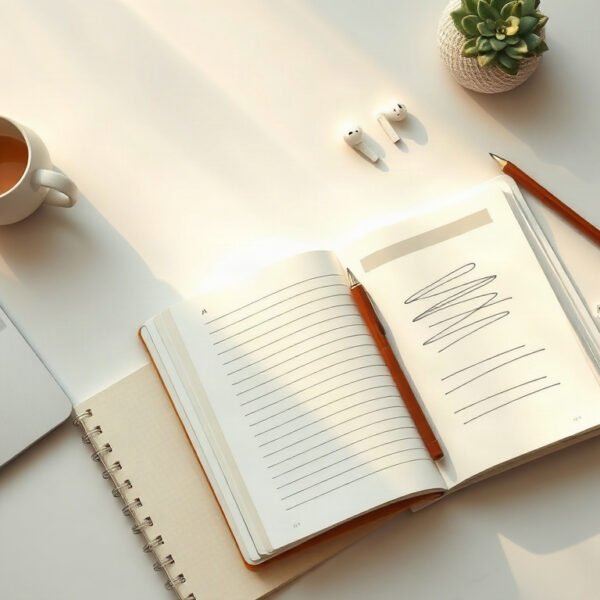 당정 내년도 - flat lay of Korean government budget documents and financial planning materials on white desk, 2026 budget policy concept