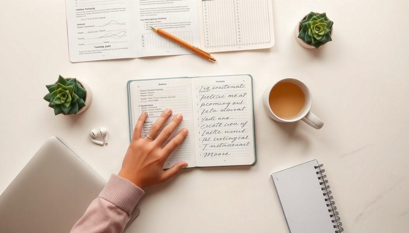실업급여 신청 - Korean man upper body shot with face visible, filling out unemployment benefit application on laptop at home desk, natural hands, calm atmosphere