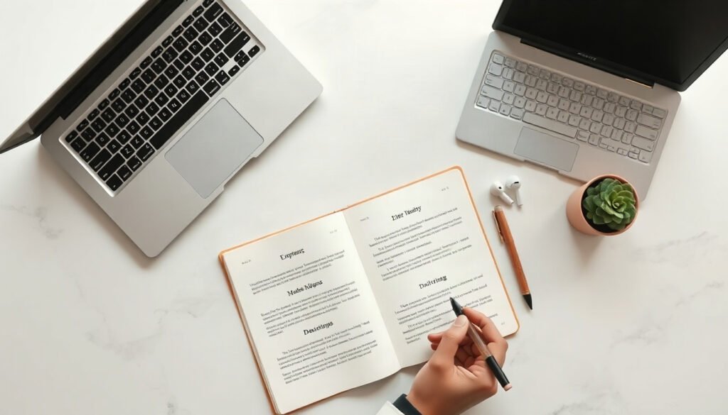 서면 맞는지 - Korean businessman upper body shot with face visible, reviewing AI written legal document on laptop in bright office, natural hands, document review concept