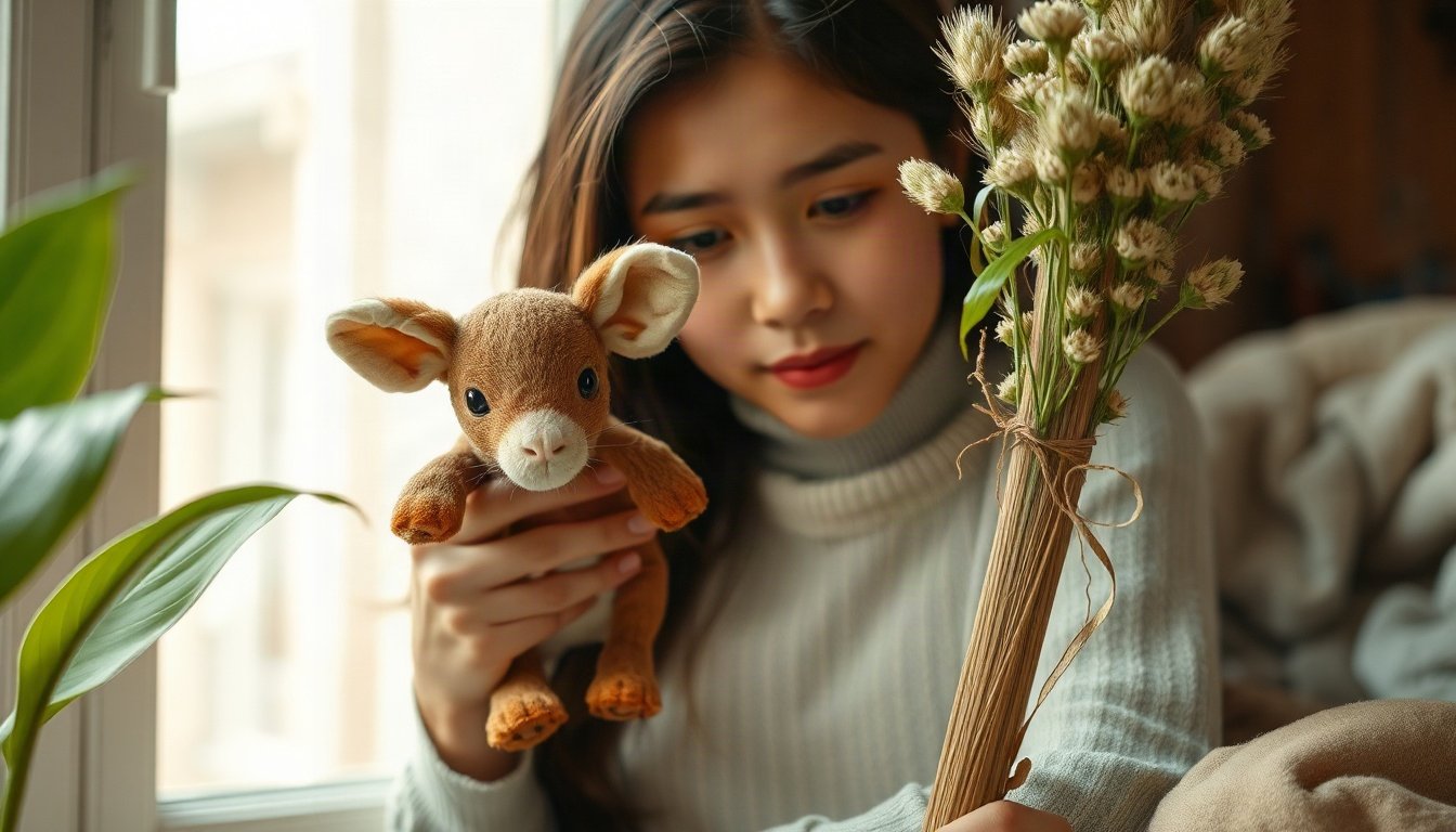 패트롤 경북도 - Korean mother upper body shot with face visible checking kindergarten notice on smartphone at home, Gyeongbuk education support news concept, natural hands