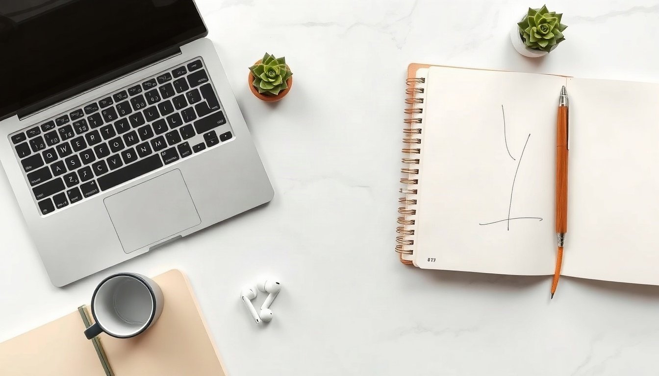 종합소득세 - flat lay of Korean comprehensive income tax interim prepayment notice, calculator and pen on white desk, overhead view